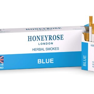 Honeyrose Herbal Cigarettes Blue Carton