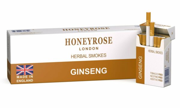 Honeyrose Herbal Cigarettes Ginseng Carton