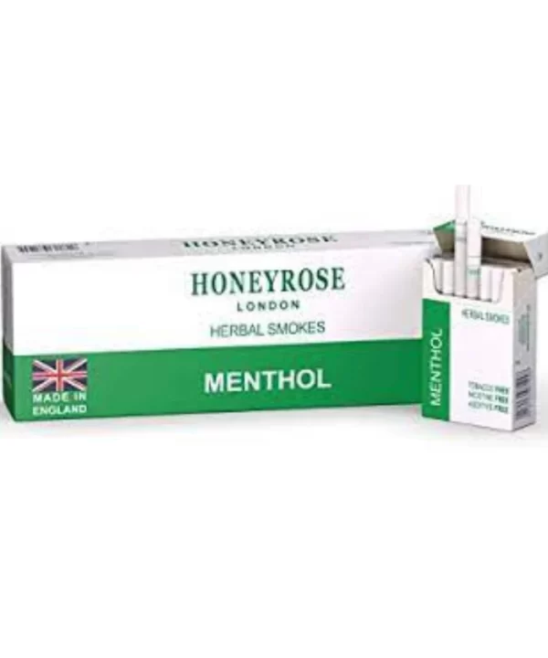 Honeyrose Herbal Cigarettes Menthol Carton