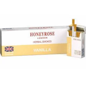 Honeyrose Herbal Cigarettes Vanilla Carton