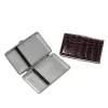 Textured Leatherette Cigarette Case